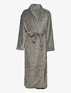Cornflocker fleece robe long - SEDONA SAGE GREY