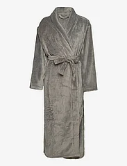 Missya - Cornflocker fleece robe long - prezenty urodzinowe - sedona sage grey - 0