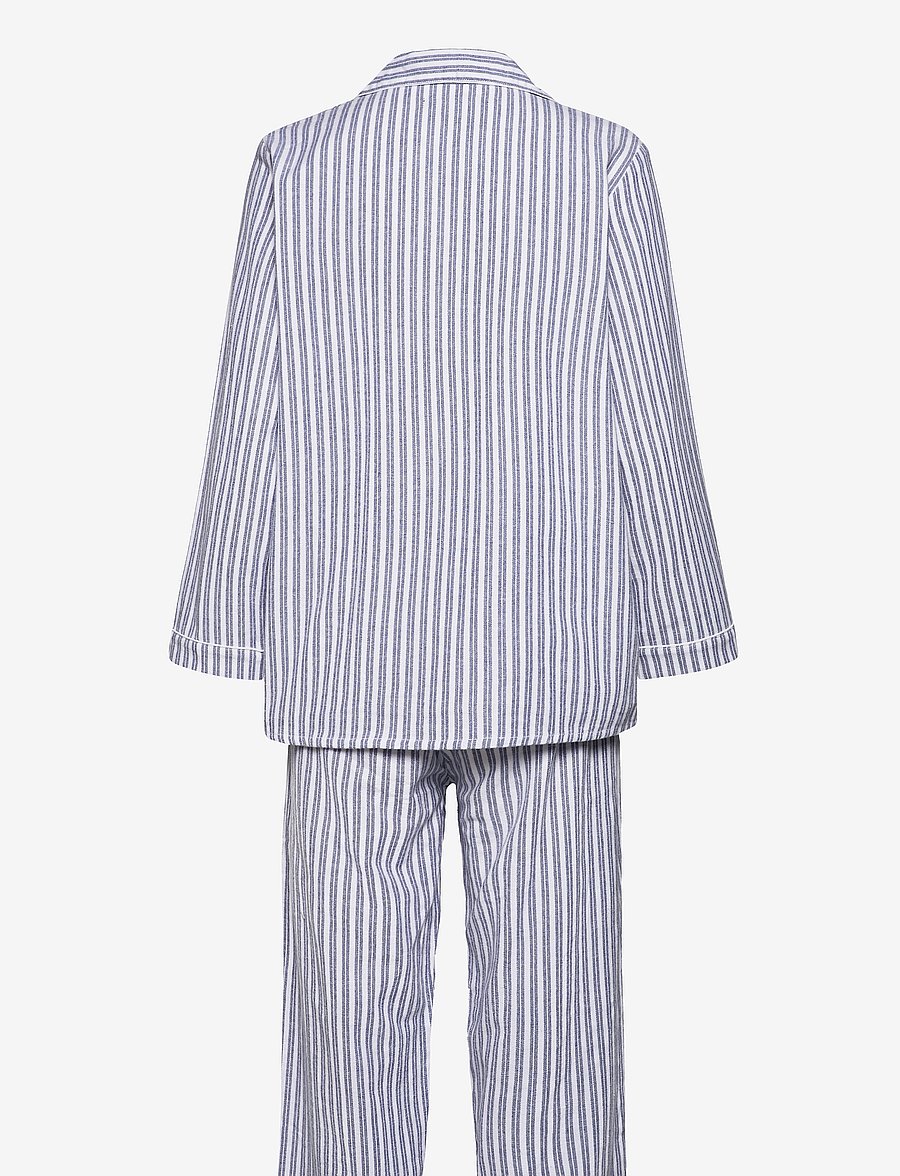 Missya - Parker pyjamas - pidžaamad - blue/ivory stripes - 1