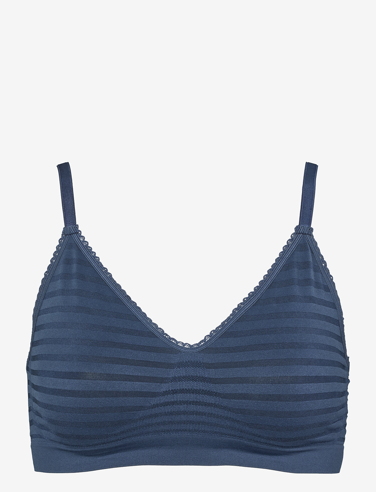 Missya - Lucia bra top stripe - bh-linnen - navy - 0