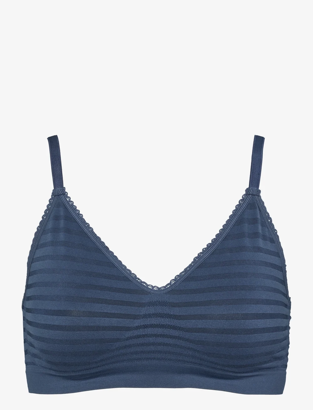 Missya - Lucia bra top stripe - bh-linnen - navy - 0