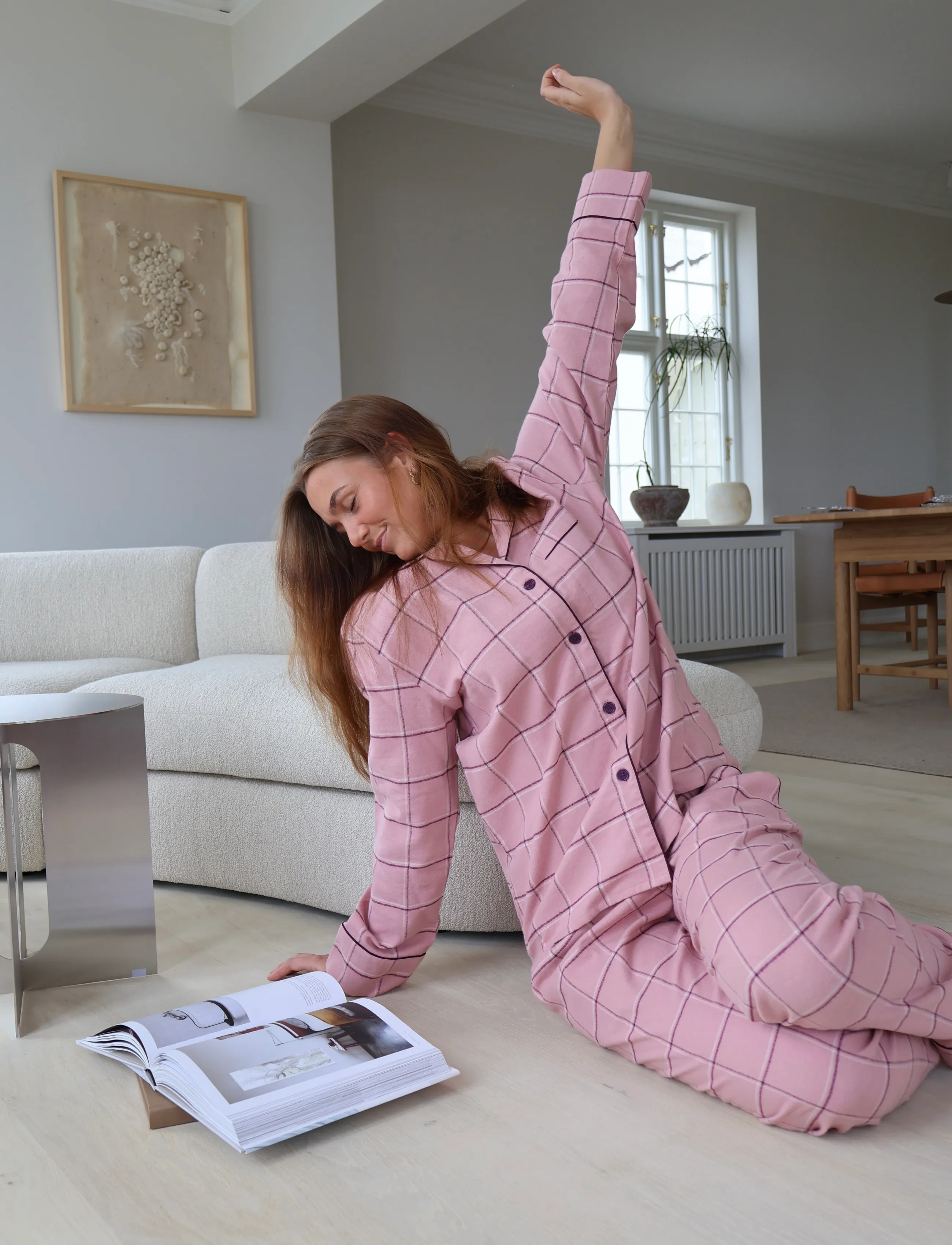 Missya - Parker night pants - pyjamasbyxor - dusty rose - 0