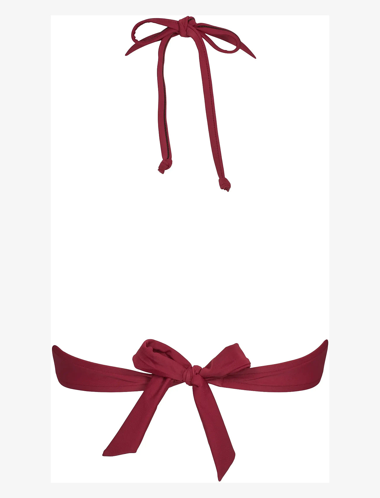 Missya - Aaliyah top halterneck - triangle bikinis - tibetan red - 1