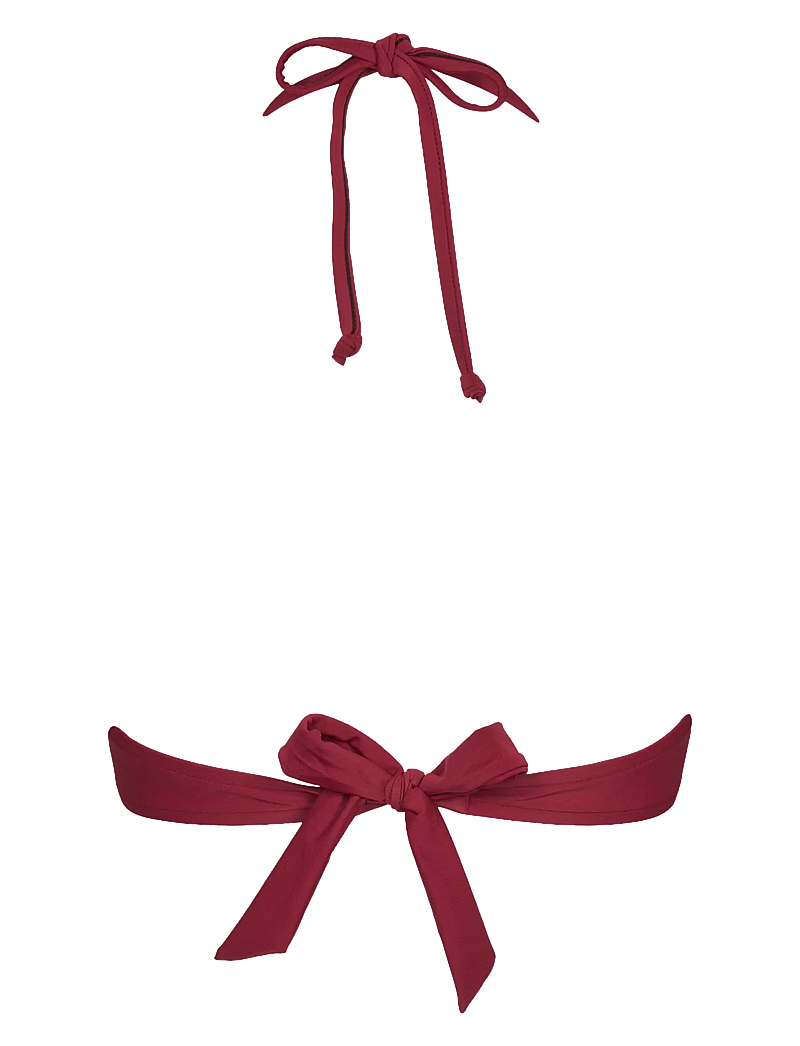 Missya - Aaliyah top halterneck - triangle bikinis - tibetan red - 1