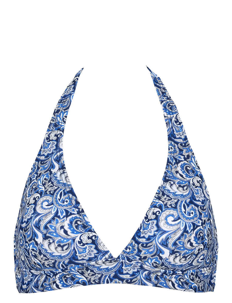 Missya - Amber top - triangle bikinis - grey blue - 0