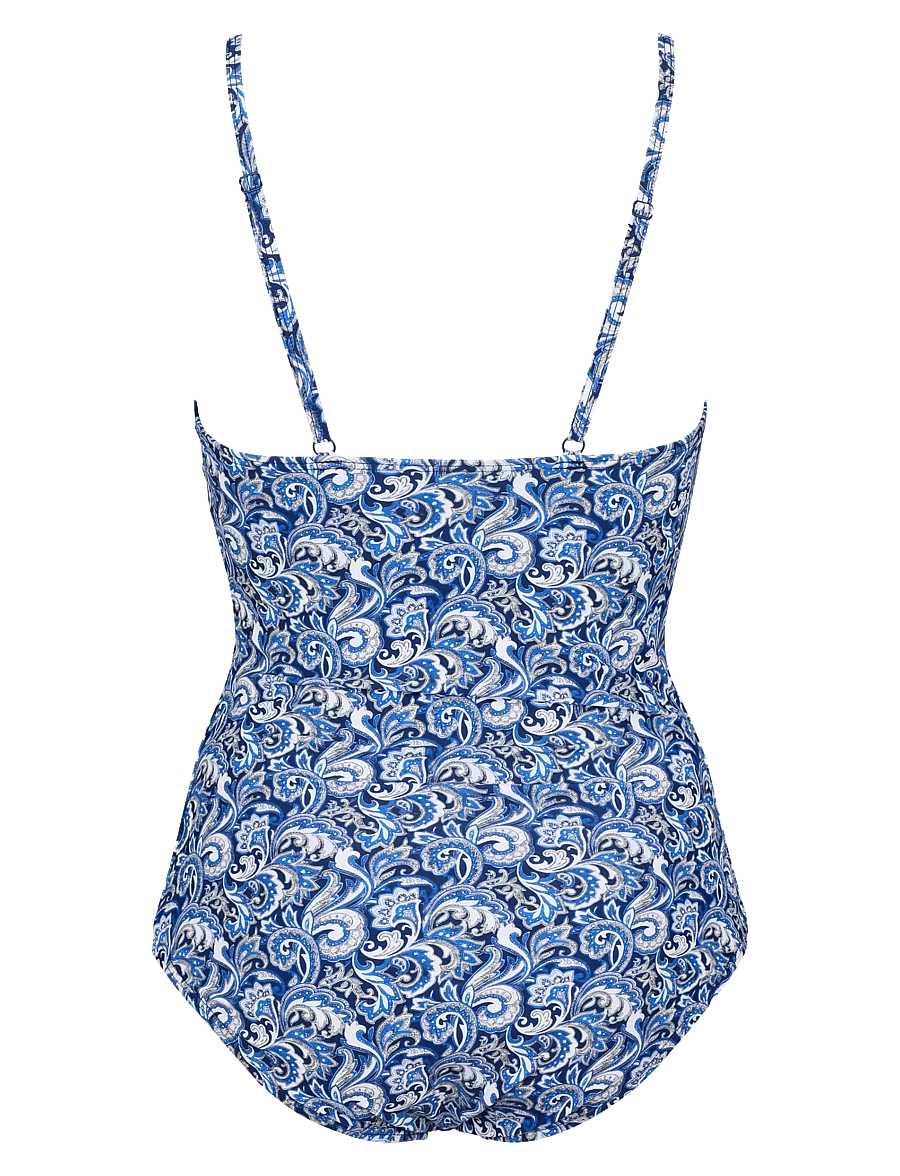 Missya - Amber swimsuit - badeanzüge - grey blue - 2
