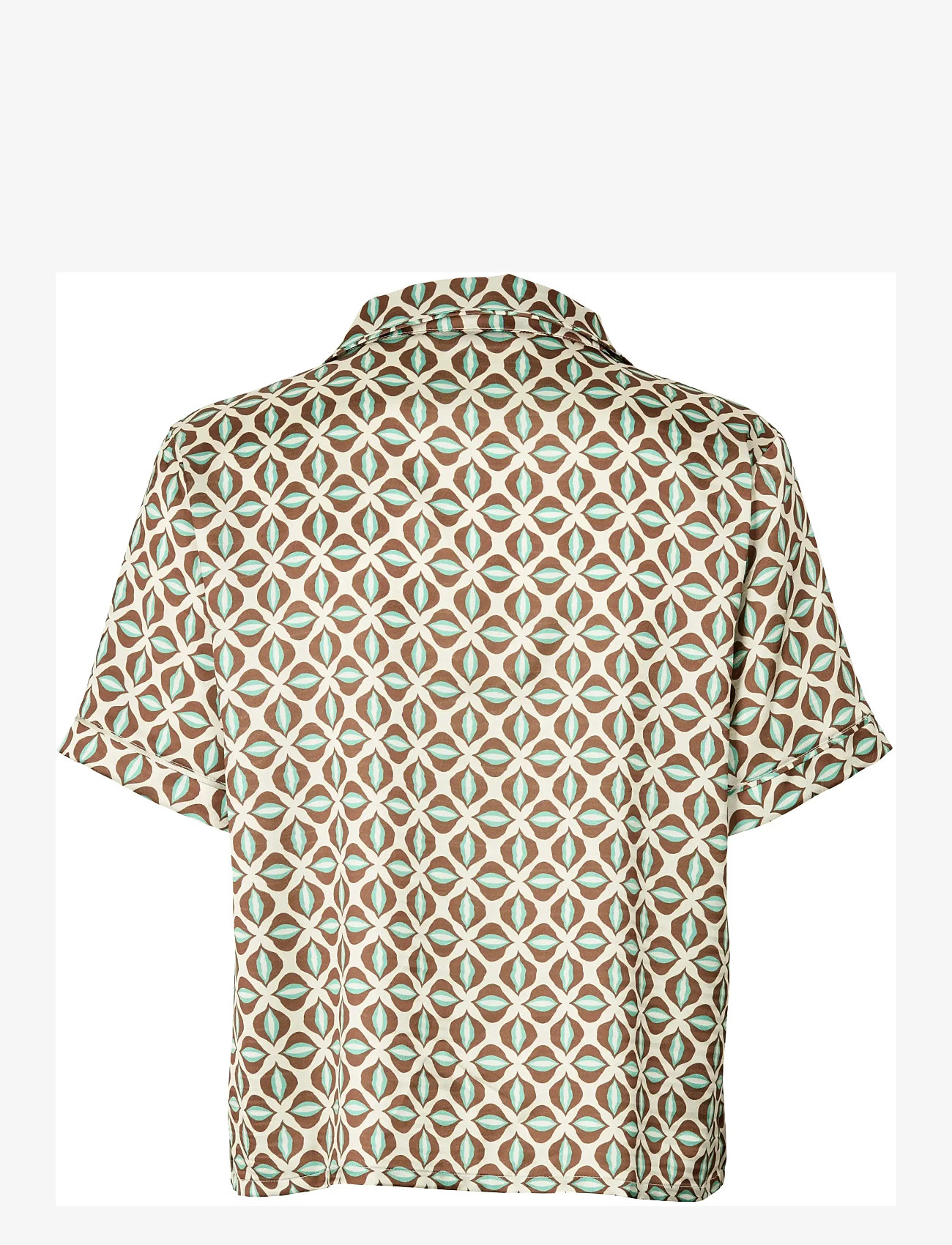 Missya - Frida shirt - oberteile - brown - 2