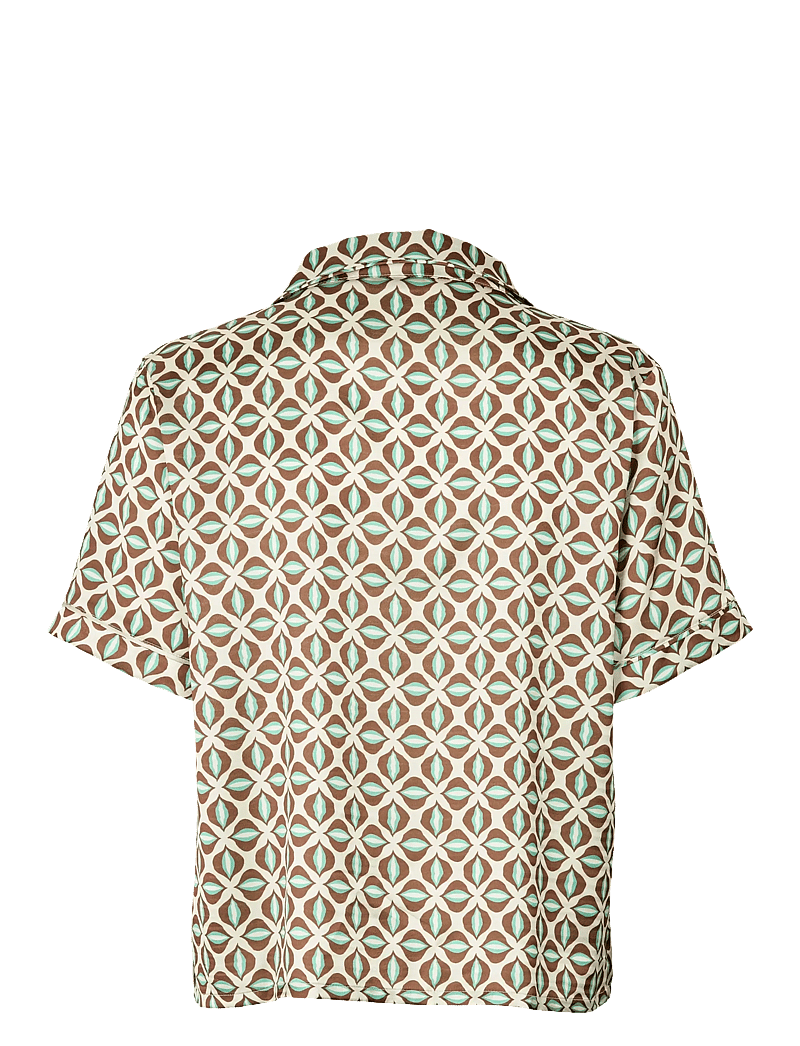 Missya - Frida shirt - oberteile - brown - 2