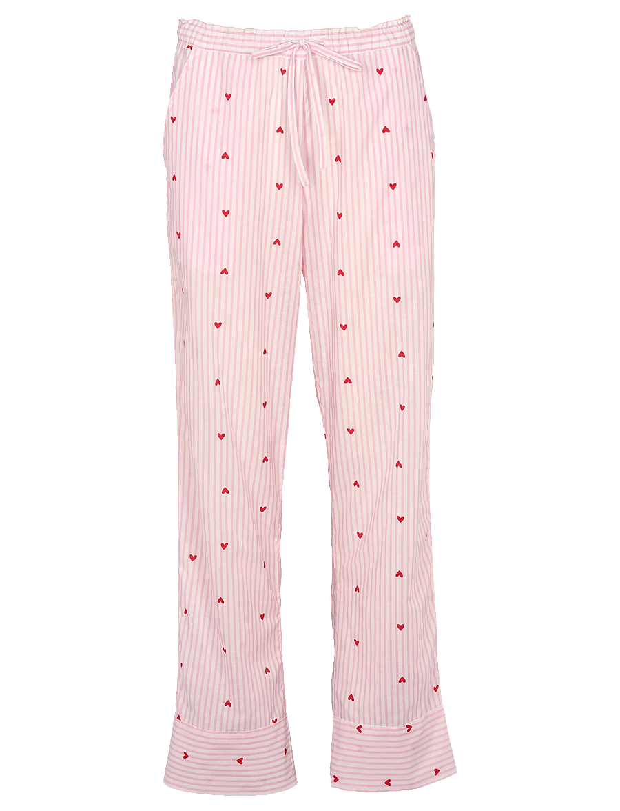 Missya - Anna night pants - pyjama pants - light rose - 1