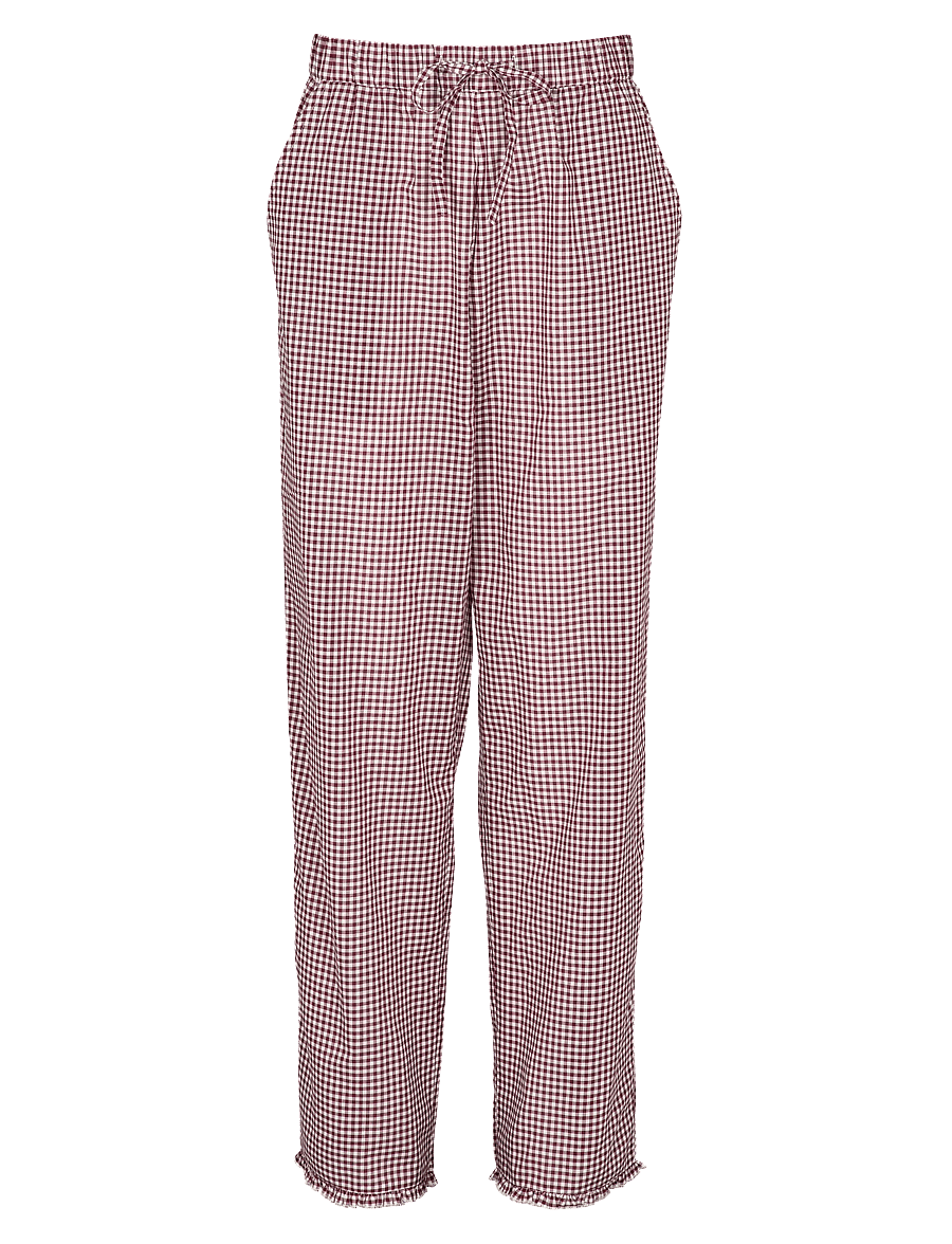 Missya - Josie night pants - pyjamasbyxor - windsor wine - 1