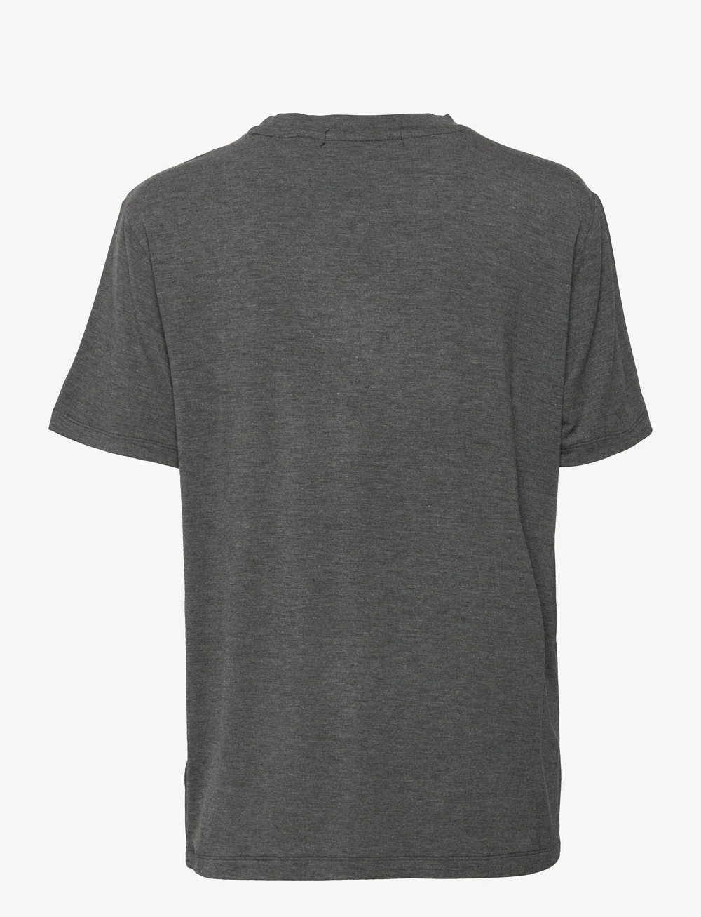 Missya - Softness t-shirt - Överdelar - dark grey melange - 1
