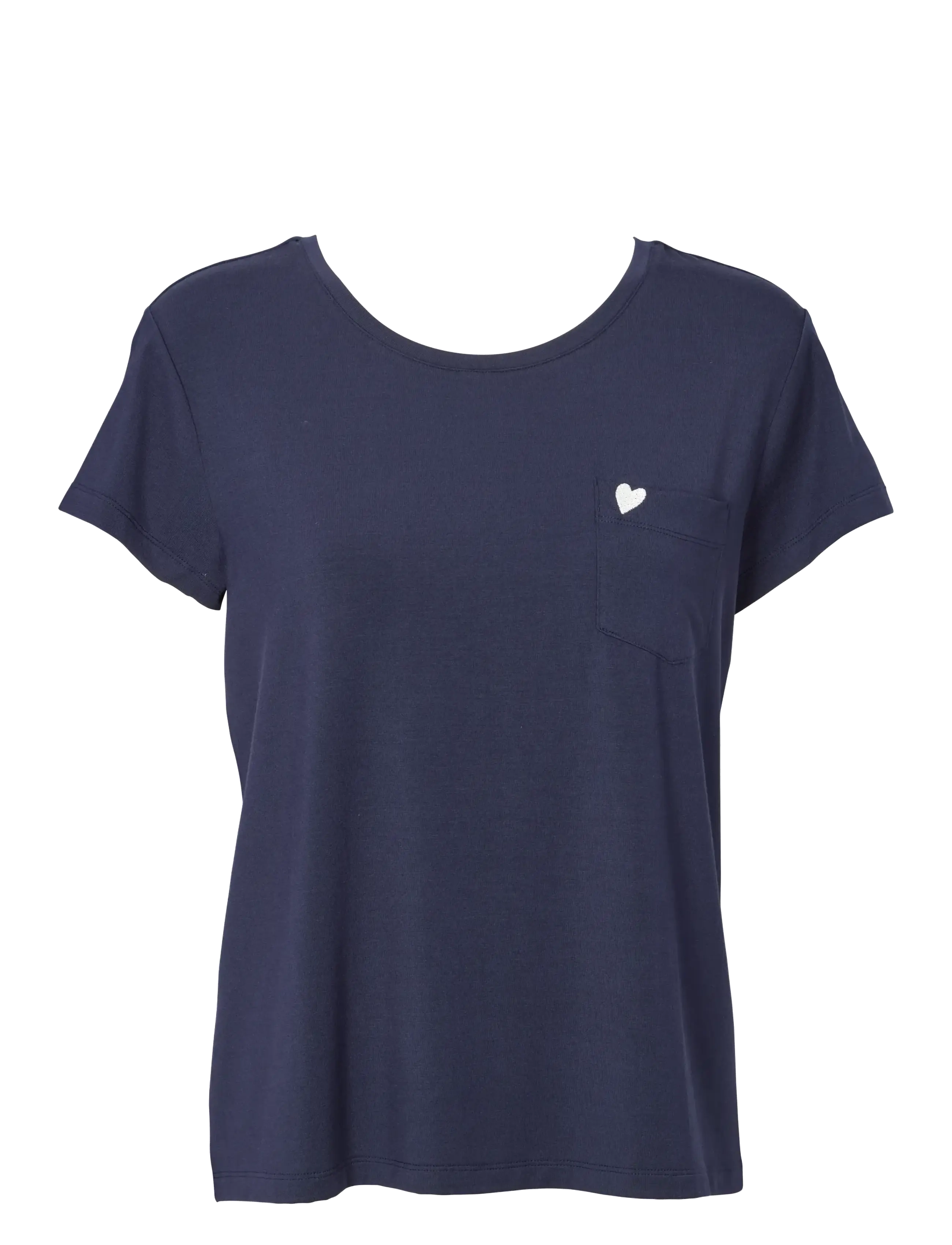 Missya Softness t-shirt - Oberteile - MIDNIGHT BLUE / navy