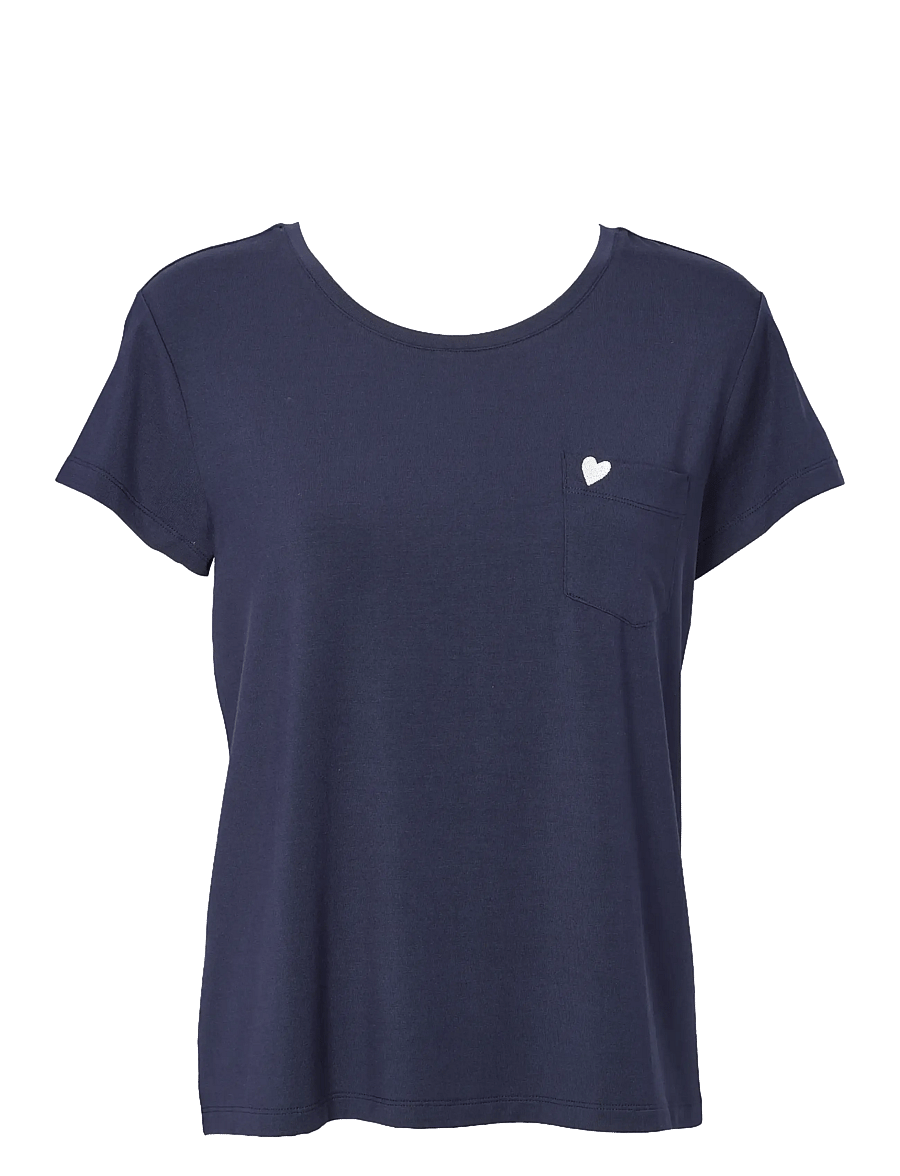 Missya - Softness t-shirt - topid - midnight blue - 1