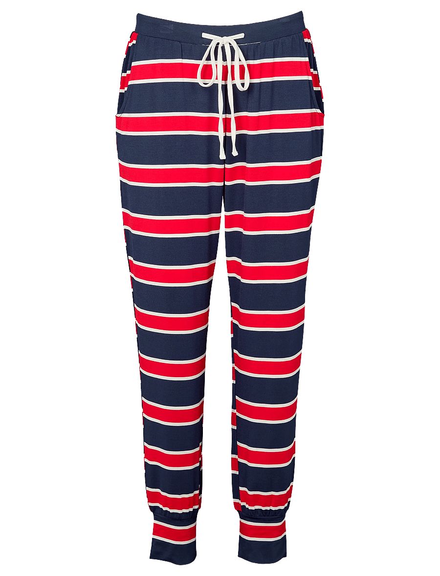Missya - Softness pant - natbukser - midnight blue - 0