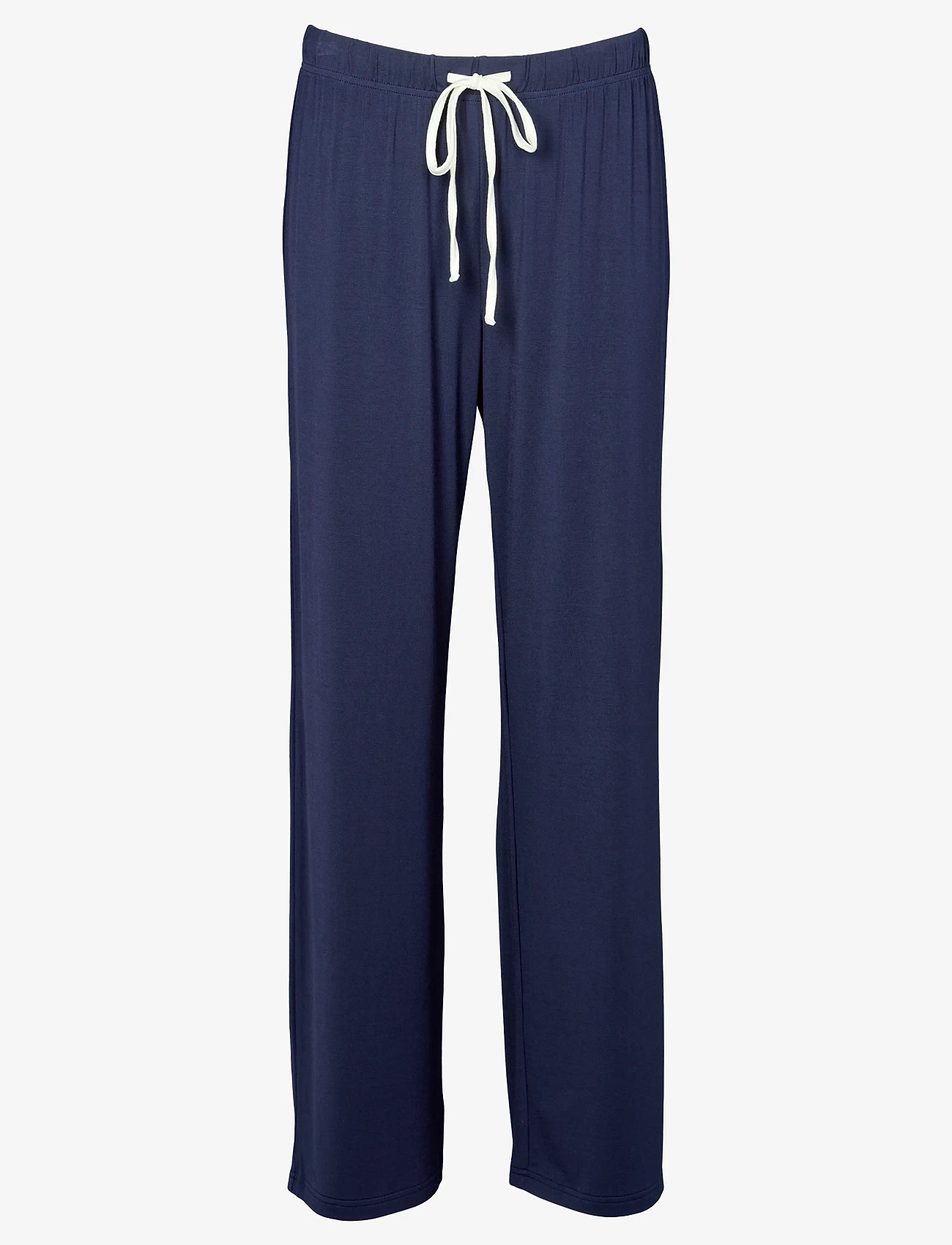 Missya - Softness wide pants - natbukser - midnight blue - 0