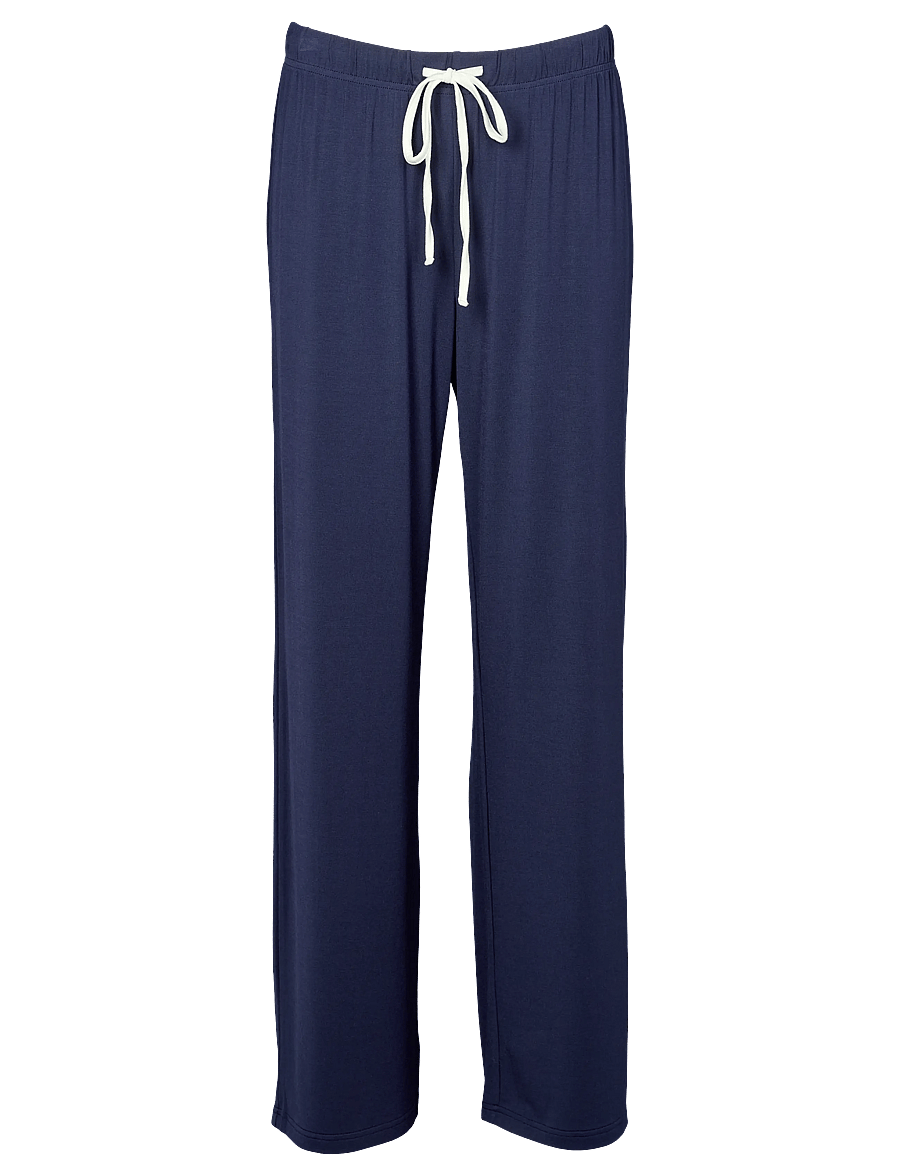 Missya - Softness wide pant - natbukser - midnight blue - 0