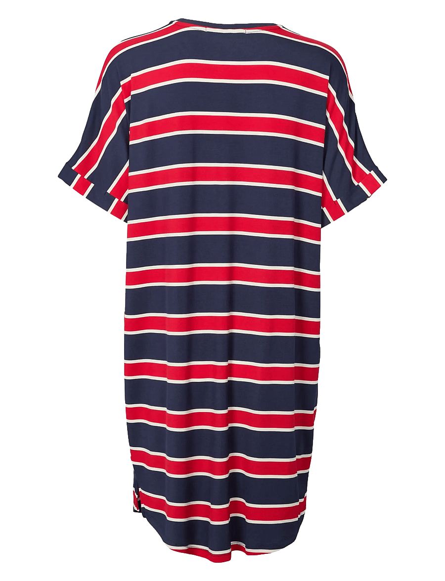 Missya - Softness stripe big shirt - nachthemden - midnight blue - 2