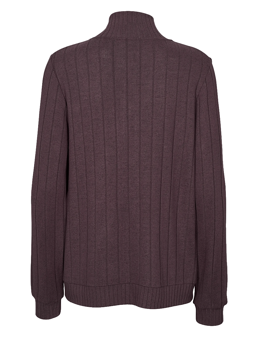 Missya - Cozy cardigan - oberteile - dark brown - 1