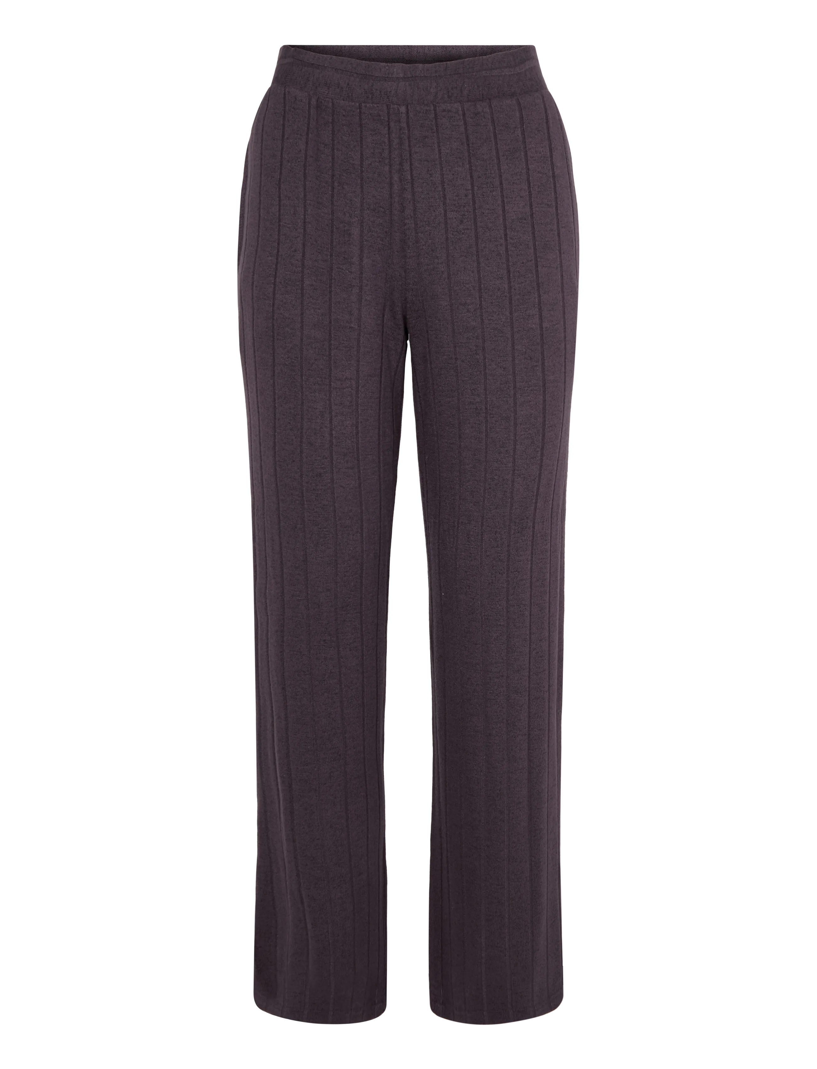 Missya Cozy wide pants - Missya - DARK BROWN / brown