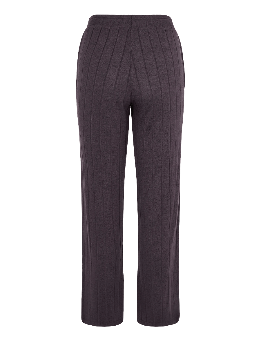 Missya - Cozy wide pants - pyjamahosen - dark brown - 1