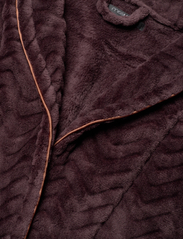Missya - Filipa fleece robe long - kylpytakit - dark brown - 2