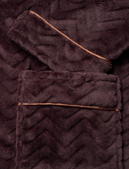 Missya - Filipa fleece robe long - kylpytakit - dark brown - 3