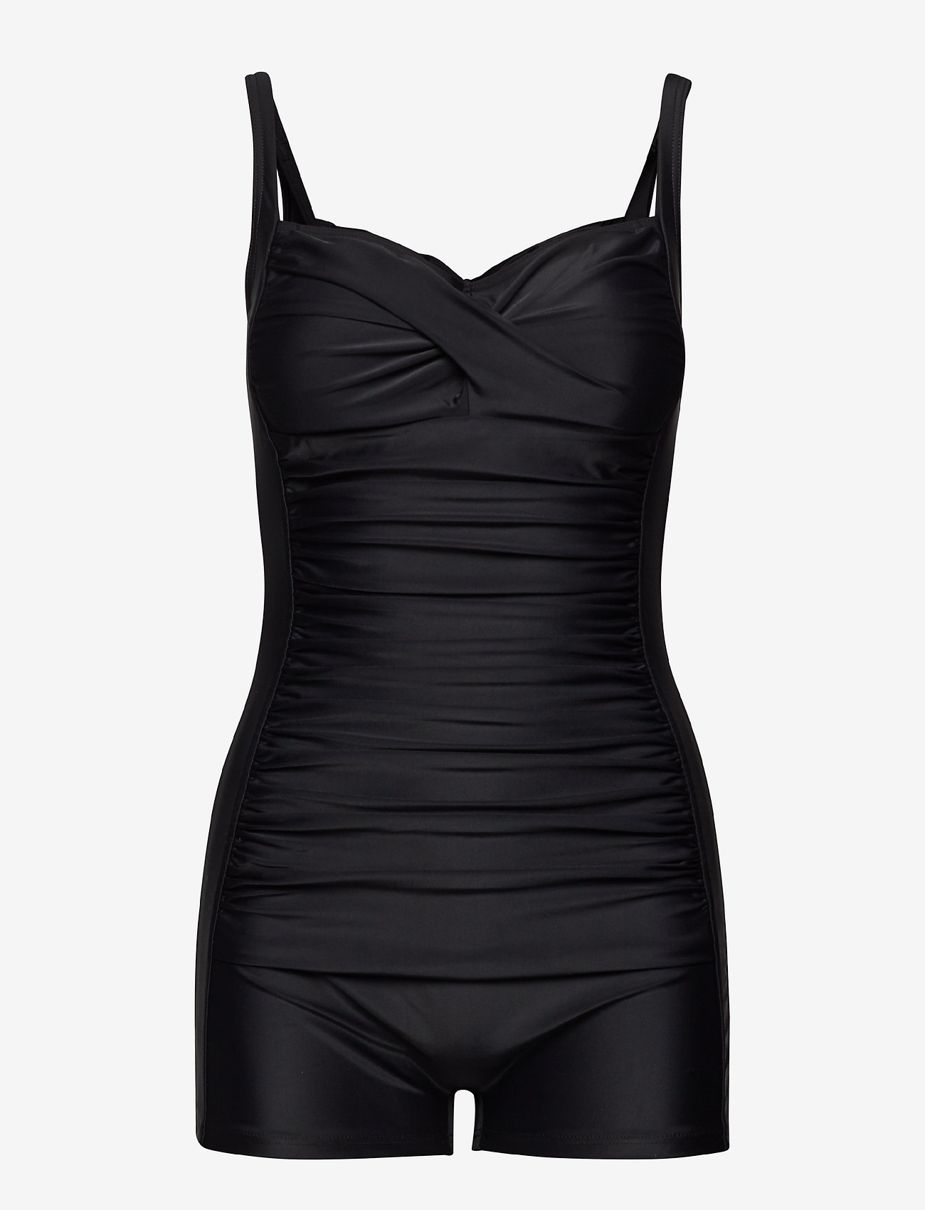 Missya Argentina shorts swimsuit - Badeanzüge - BLACK / black