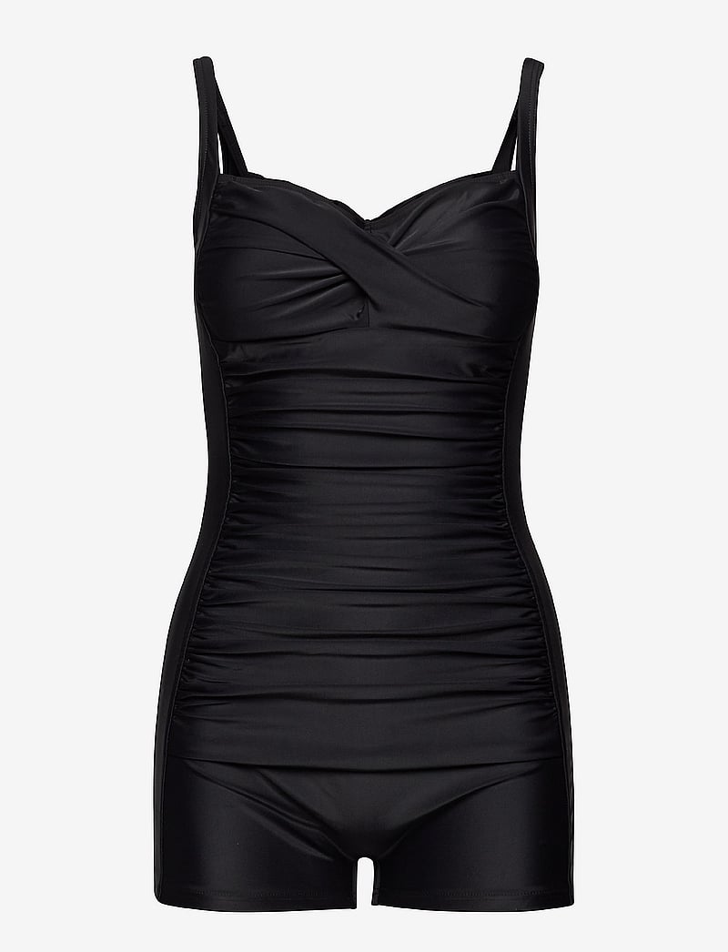 Missya - Argentina shorts swimsuit - badeanzüge - black - 1