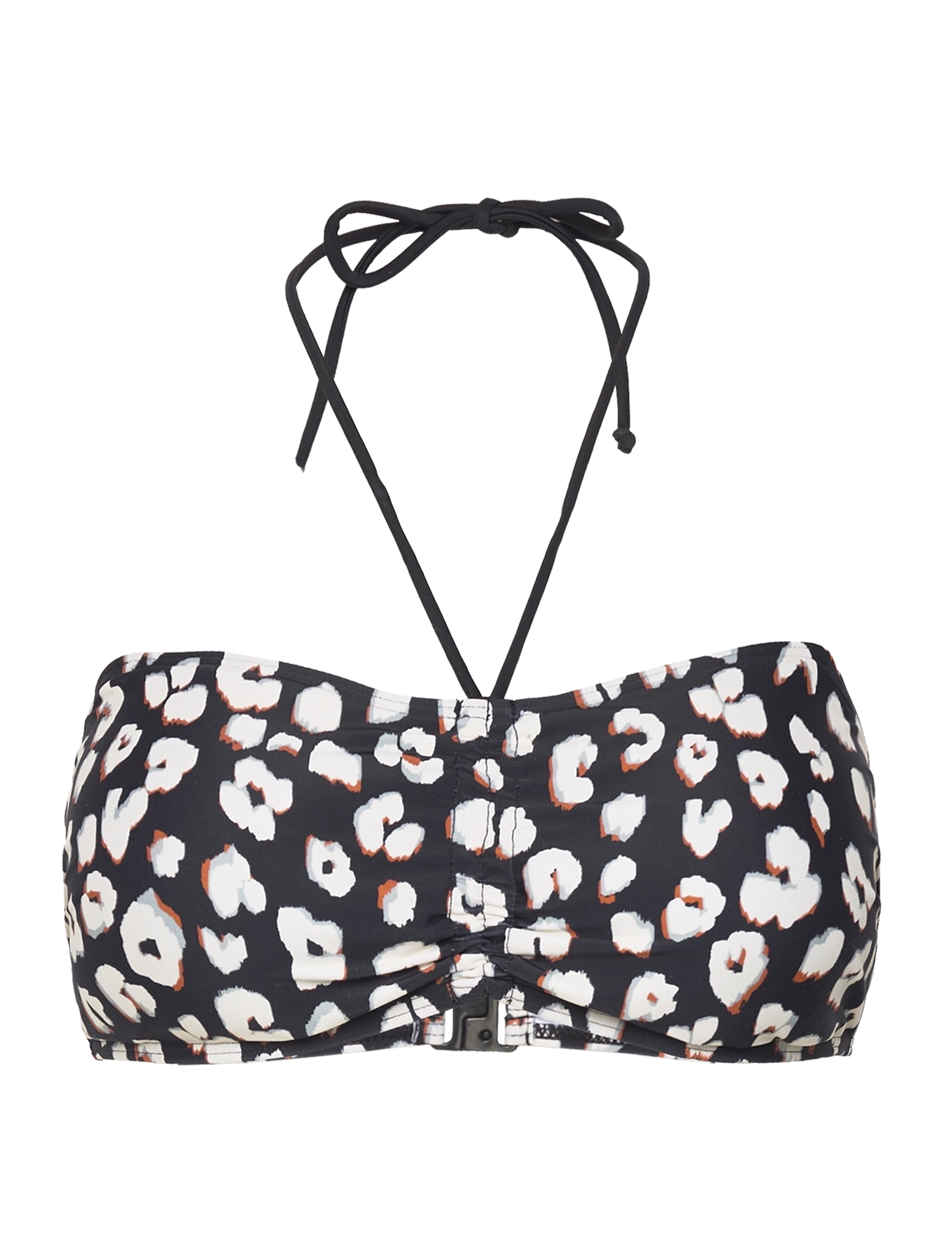 Missya - Milano bandeau - black w print - 3