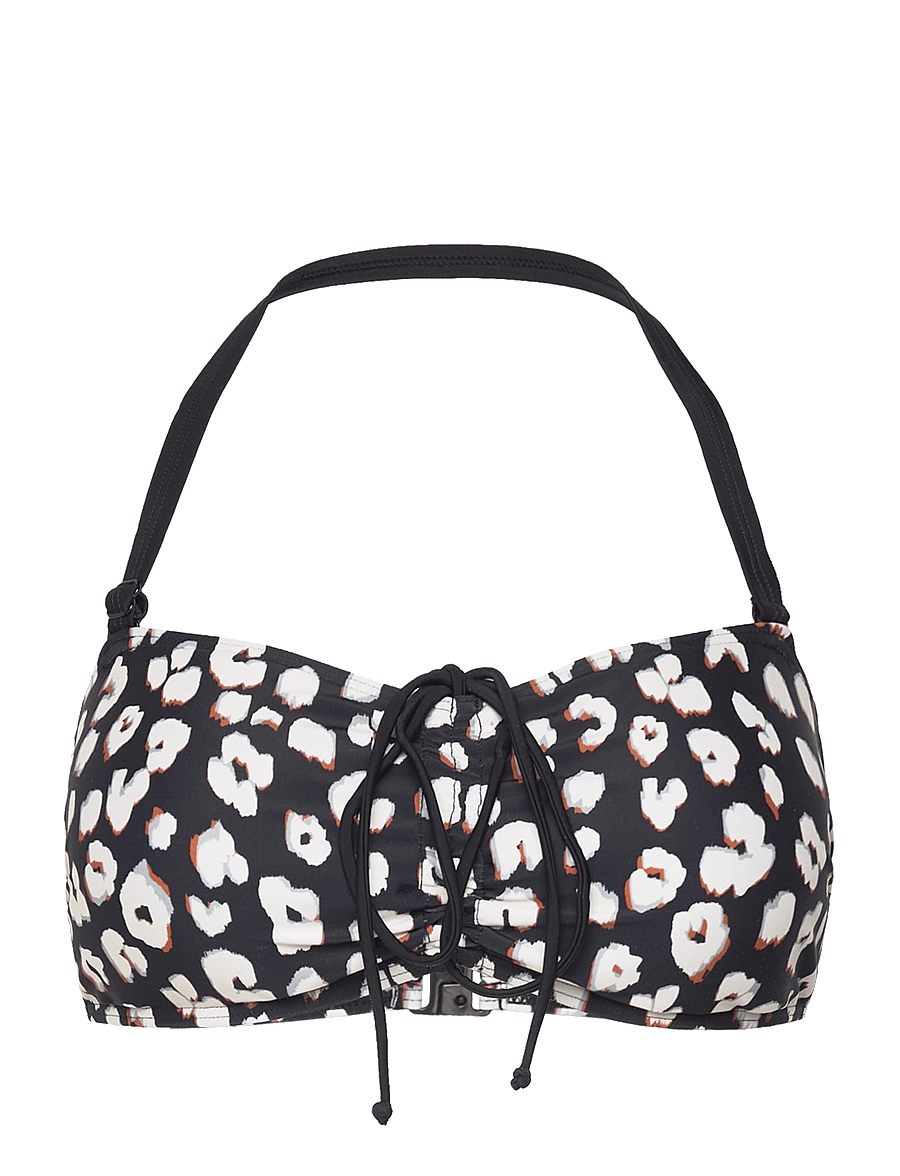 Missya - Milano bandeau - black w print - 4