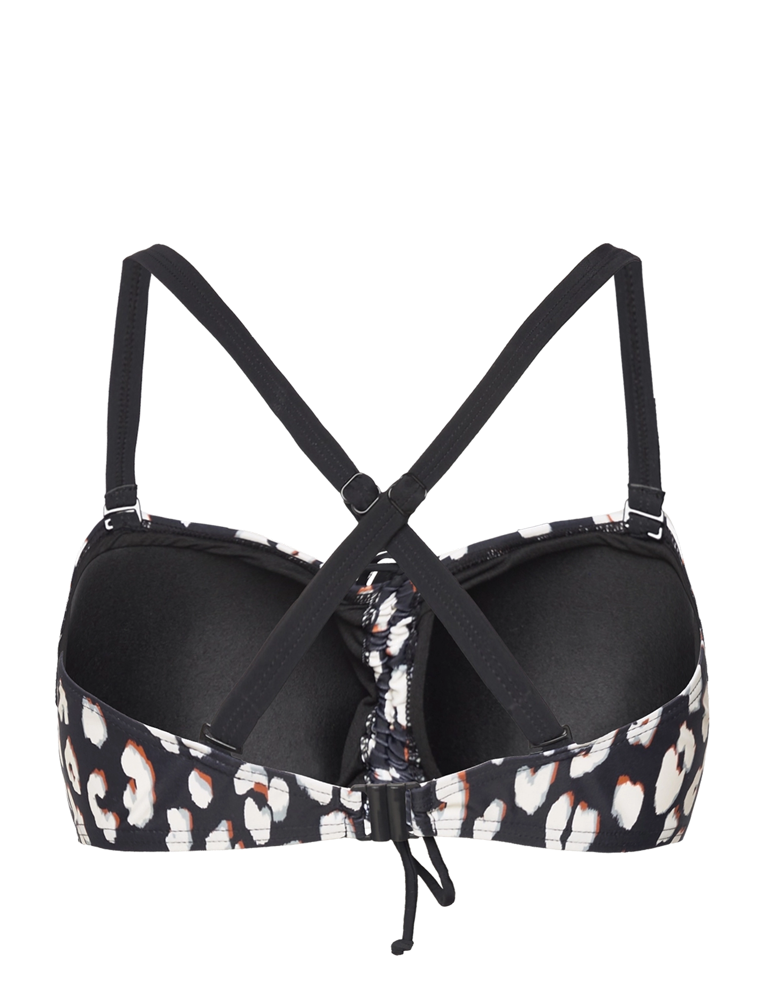 Missya - Milano bandeau - black w print - 5
