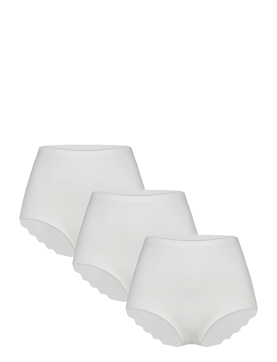 Missya - Seamless maxi 3-pack - nahtlose slips - ivory - 0