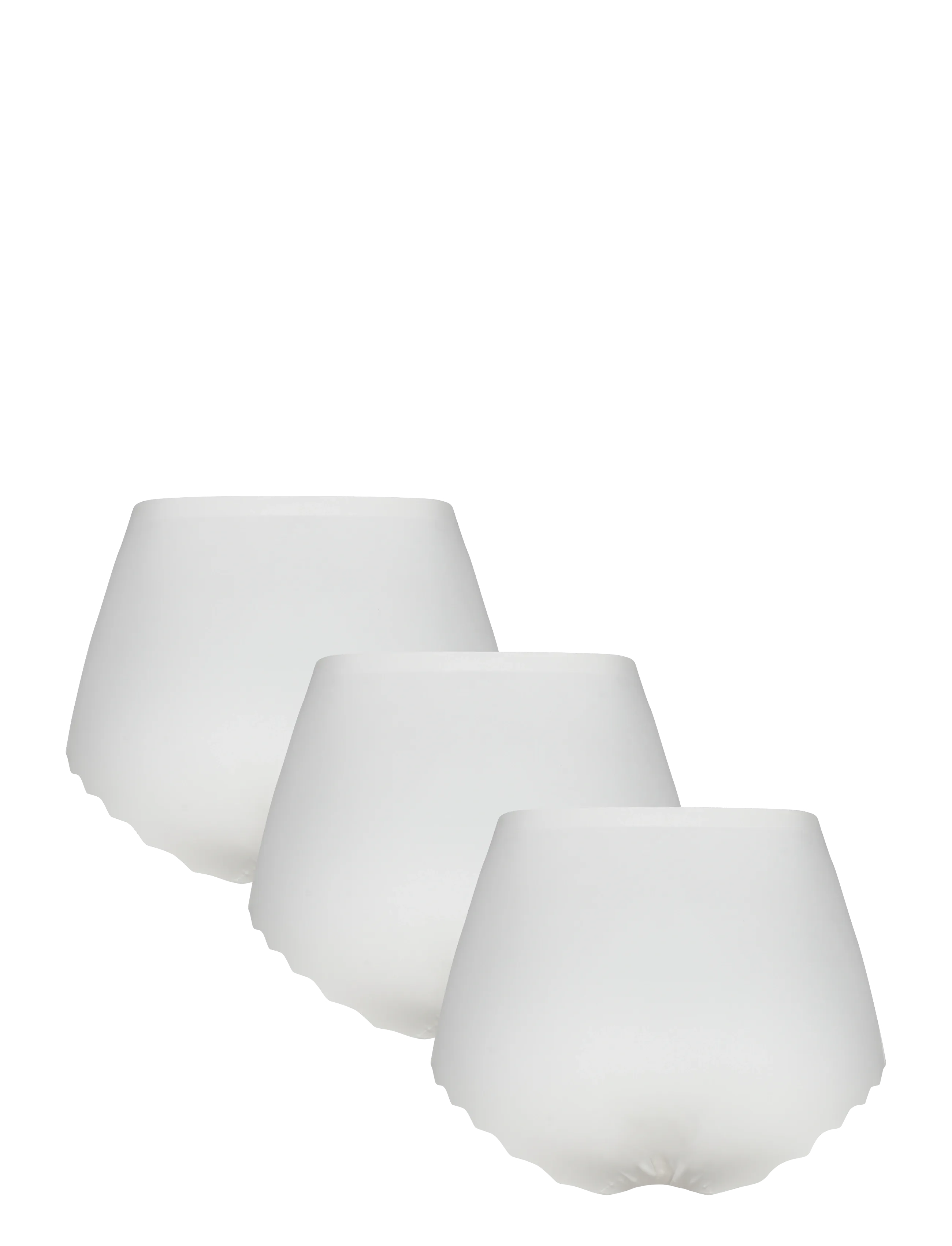 Missya - Seamless maxi 3-pack - nahtlose slips - ivory - 2