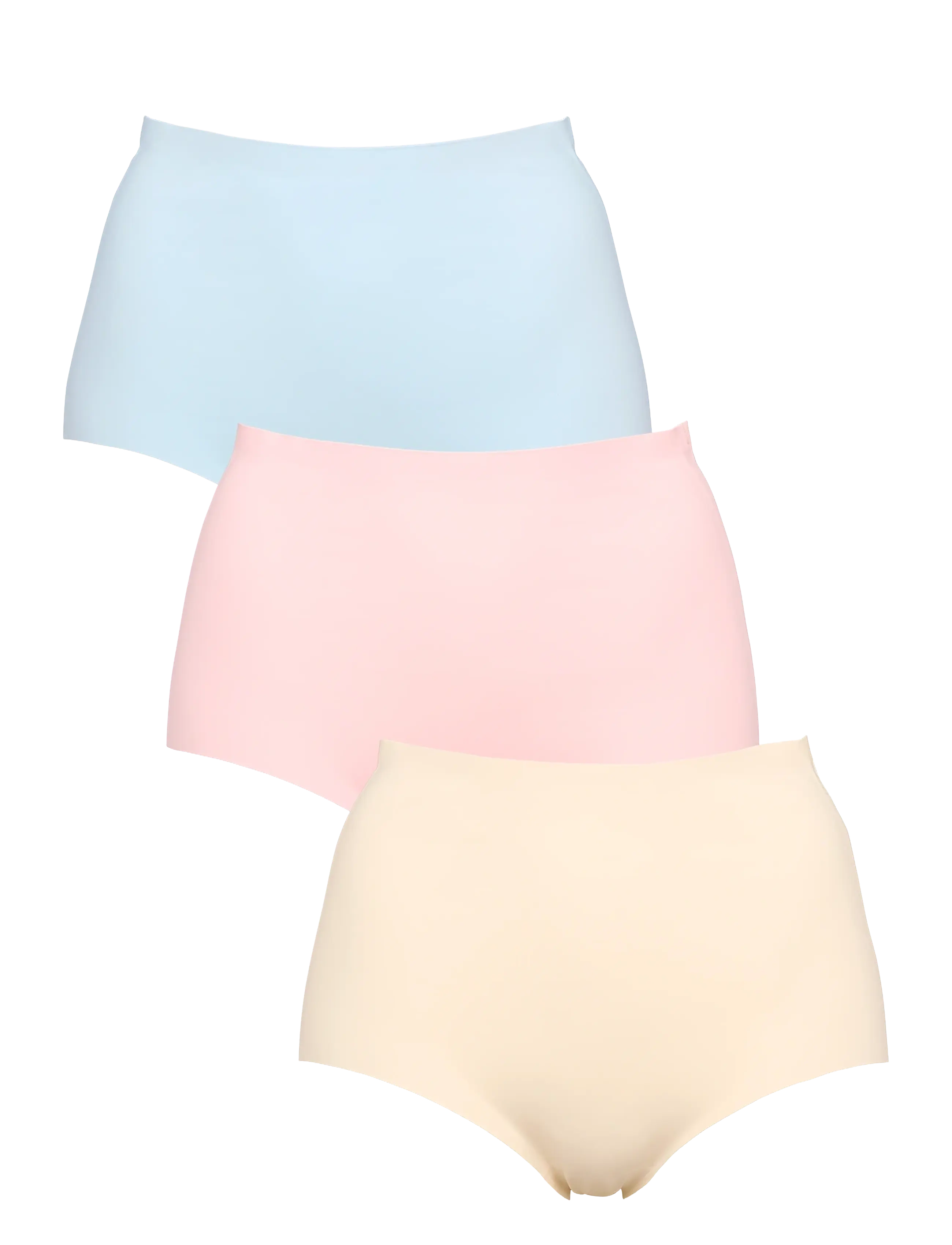 Missya Seamless maxi 3-pack - Trusser - LIGHT BLUE / pink/rose