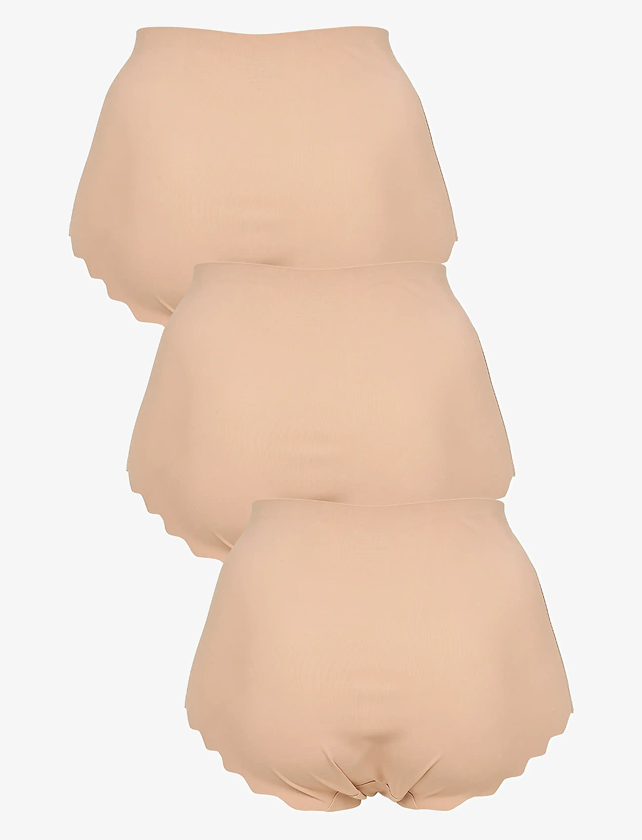 Missya - Seamless maxi 3-pack - seamless trosor - nude - 1