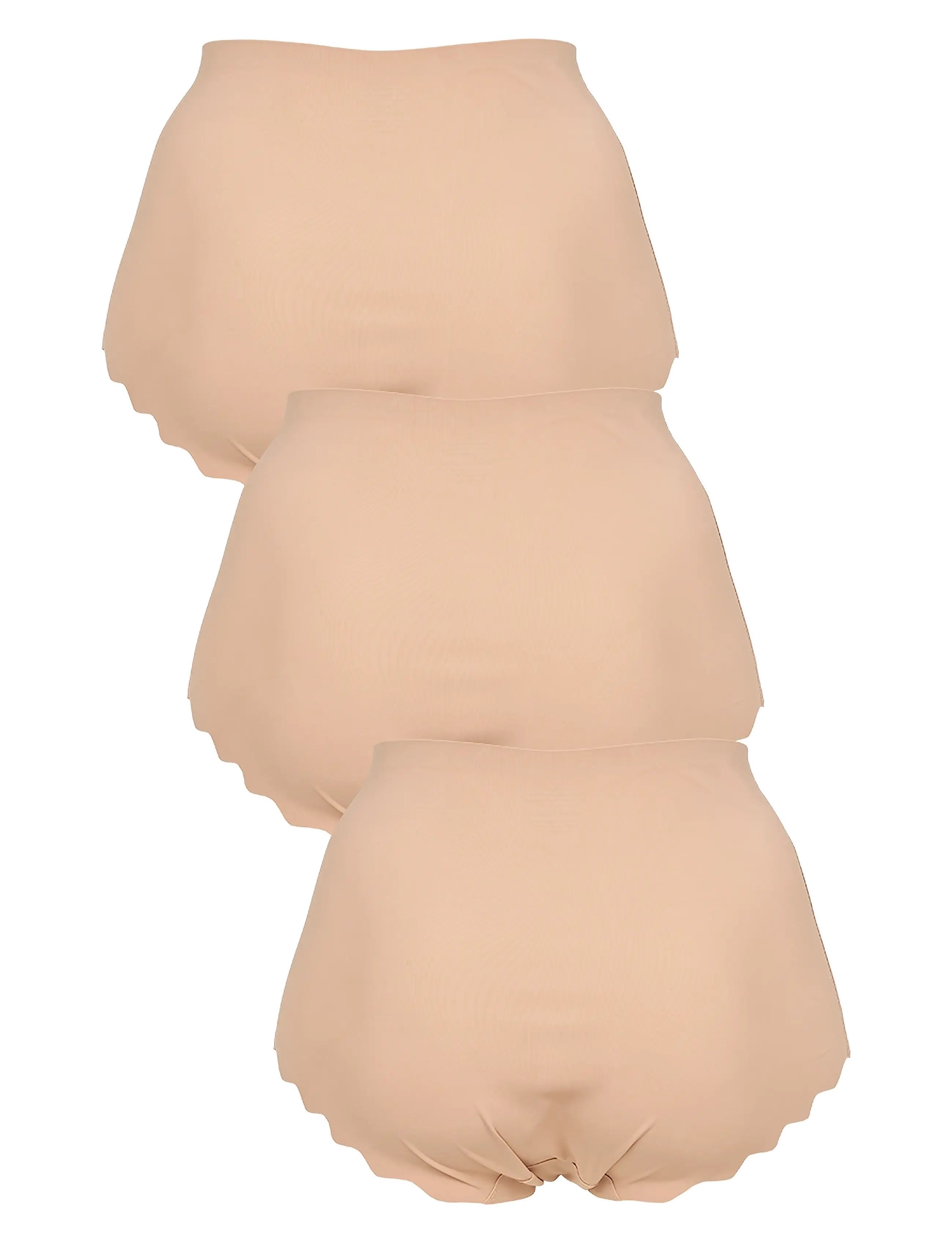 Missya - Seamless maxi 3-pack - seamless trusser - nude - 1