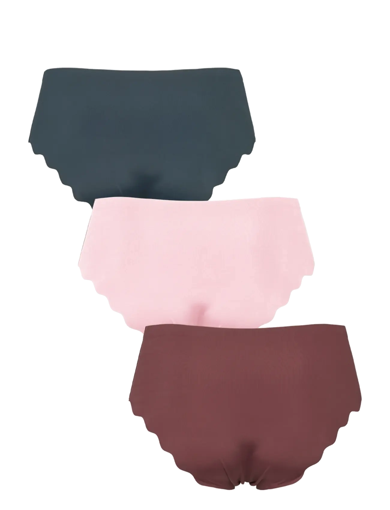 Missya - Seamless tai 3-pack - seamless trusser - brown - 1