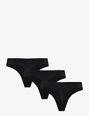 Missya - Seamless string 3-pack - seamless panties - black - 2
