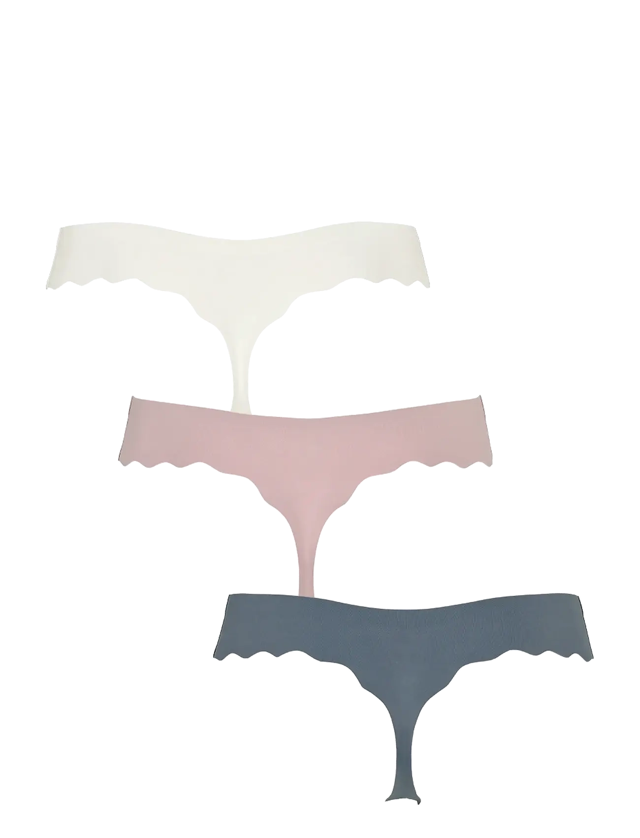 Missya - Seamless string 3-pack - nahtlose slips - grisaille grey - 1
