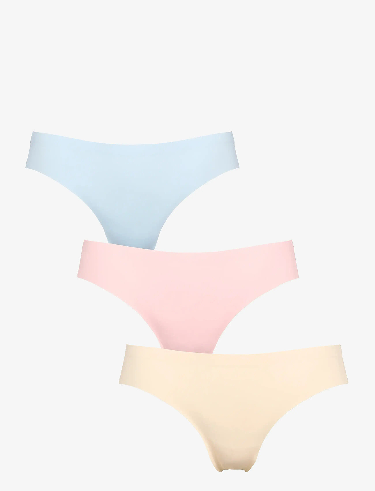 Missya - Seamless string 3-pack - seamless panties - light blue - 0
