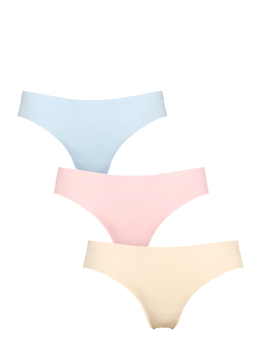 Missya - Seamless string 3-pack - Õmblusteta aluspüksid - light blue - 0