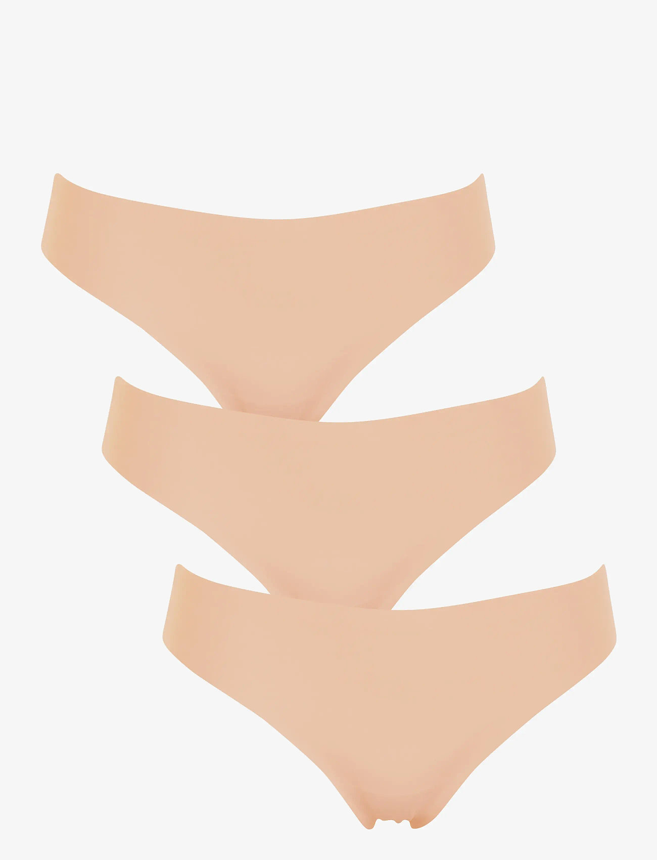 Missya - Seamless string 3-pack - Õmblusteta aluspüksid - nude - 0