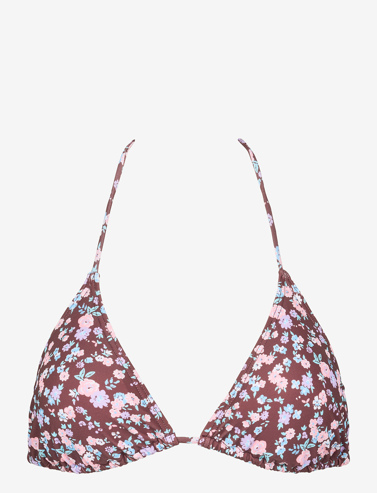 Missya - Trinidad top - triangelformad bikinis - chocolate brown - 1