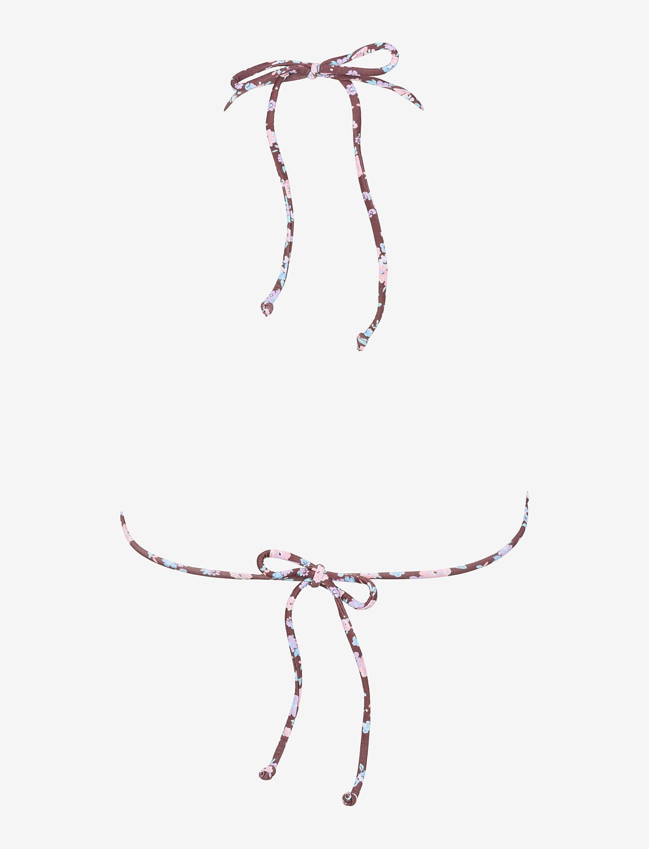 Missya - Trinidad top - triangelformad bikinis - chocolate brown - 2