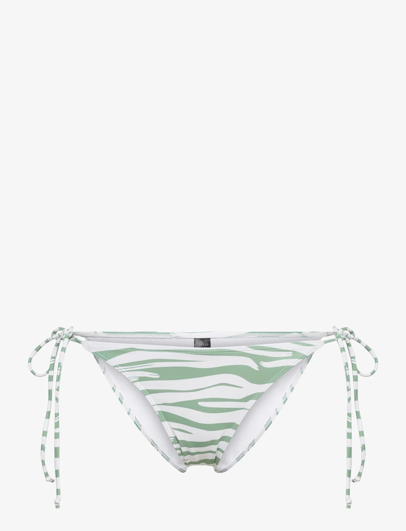 Missya - Trinidad tai cord - bikini z wiązaniami po bokach - green milieu - 0