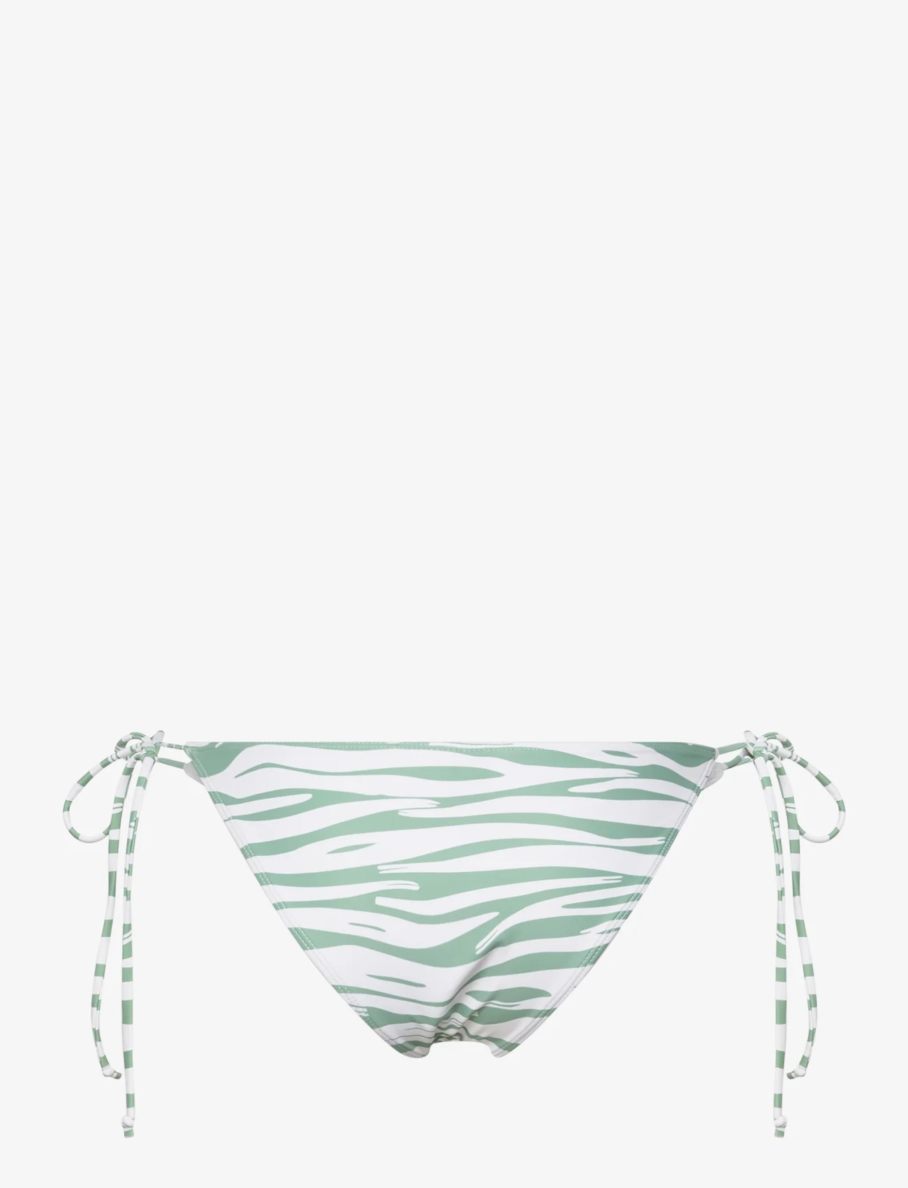 Missya - Trinidad tai cord - bikini z wiązaniami po bokach - green milieu - 1