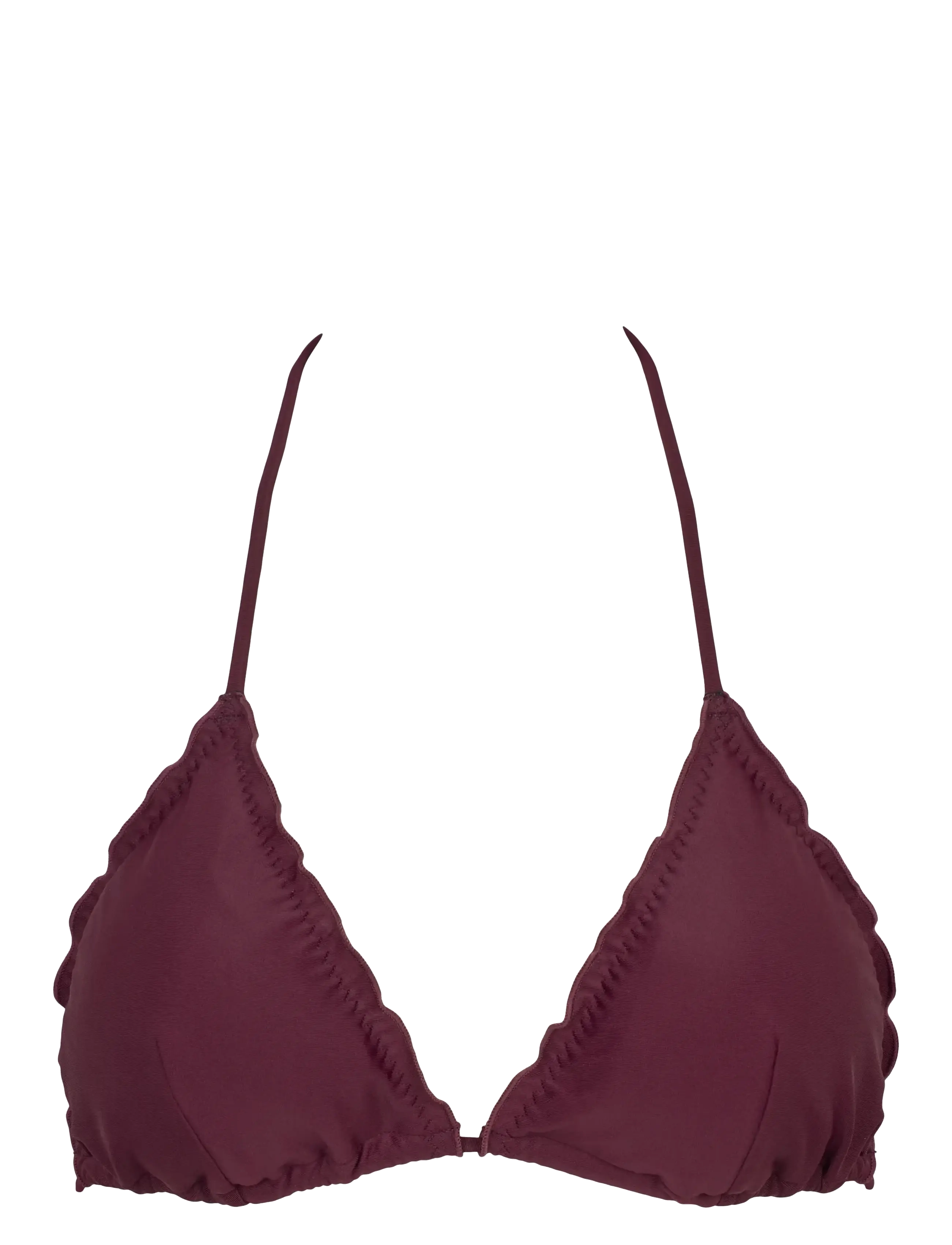 Missya Jamaica triangle - Bademode - DARK PURPLE / burgundy
