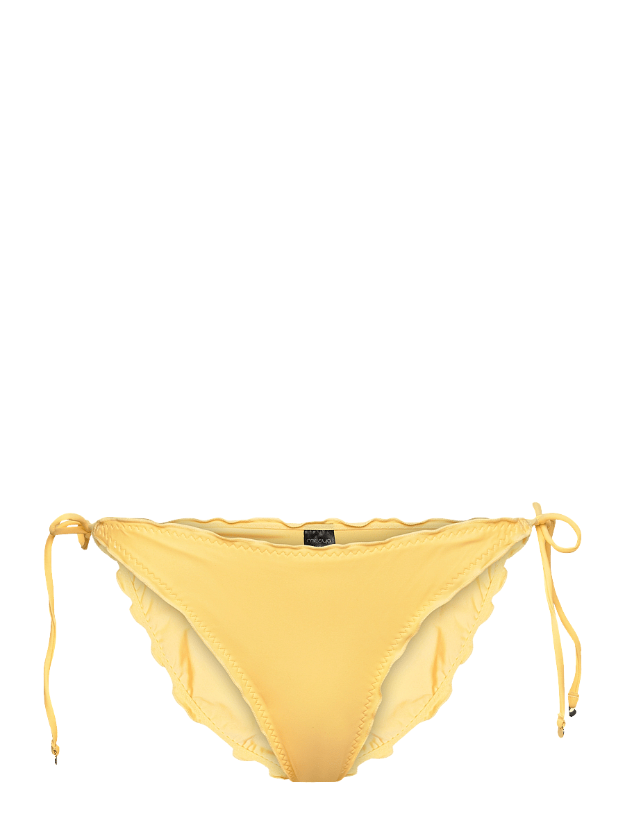 Missya - Jamaica tai cord - bikini's met bandjes opzij - sunshine yellow - 0