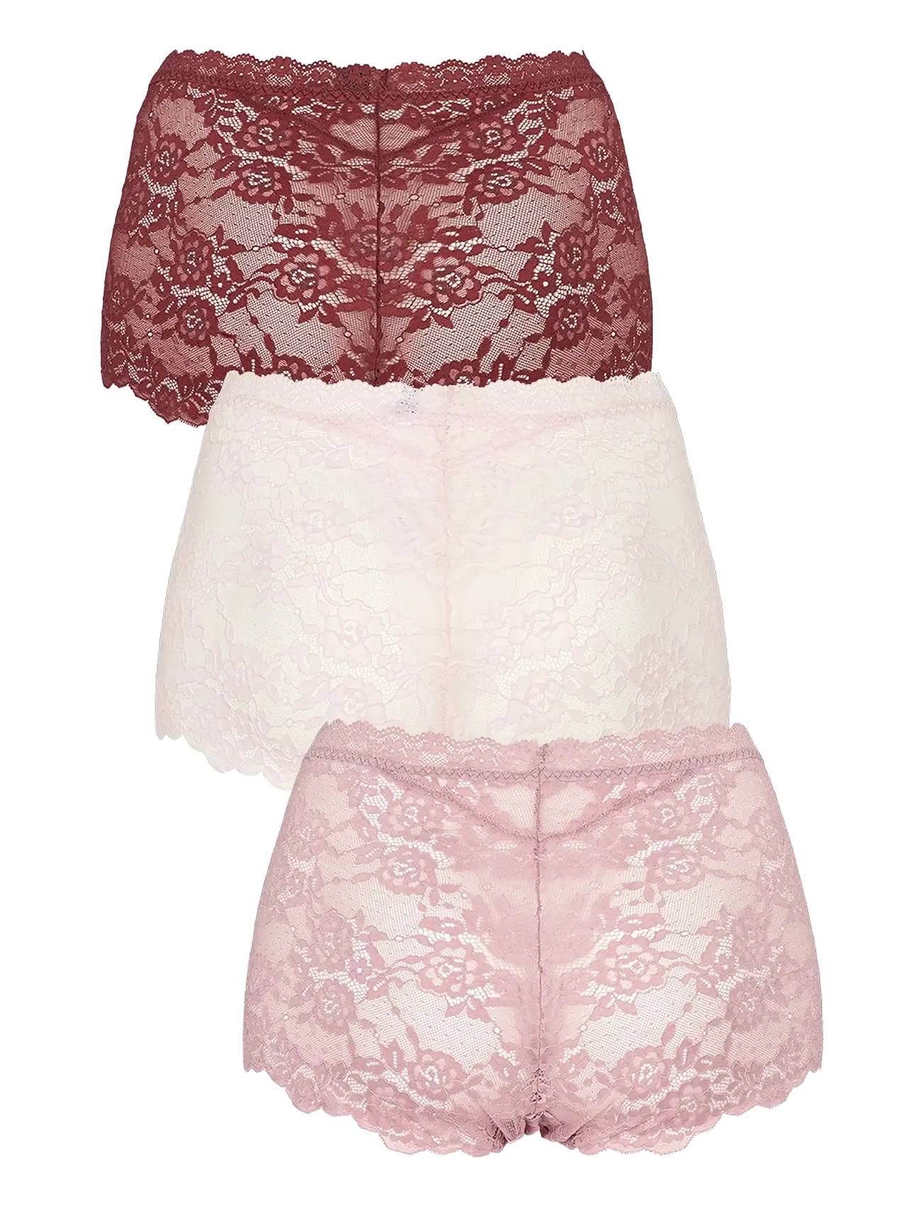 Missya - Lace maxi 3-pack - midi & maxi slips - autumn leaf - 1