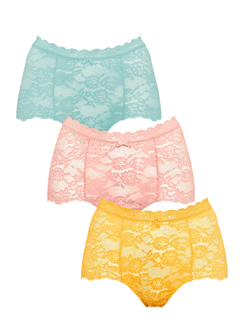Missya - Lace maxi 3-pack - midi & maxi slips - ether - 1